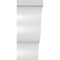 Ekena Millwork 4-in. W x 6-in. D x 10-in. H Funston Architectural Grade PVC Knee Brace BRCP04X06X10FST - alternate 6